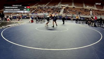 285-D1 Quarterfinal - Braidi Glascock, Perry High School vs Dhacaurie Spencer, Millennium High School