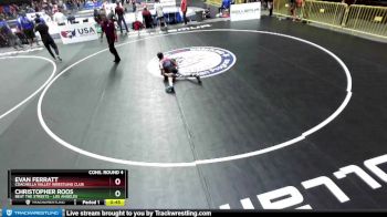 87 lbs Cons. Round 4 - Evan Ferratt, Coachella Valley Wrestling Club vs Christopher Roos, Beat The Streets - Los Angeles