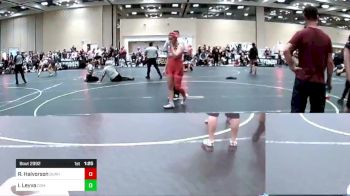 136 lbs Round Of 16 - Raeanna Halvorson, Durham Elite vs Isabel Leyva, Community Youth Center (CYC)