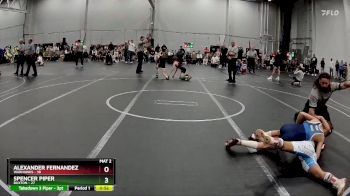 88 lbs Round 1 (3 Team) - Spencer Piper, Buxton vs Alexander Fernandez, Warhawks