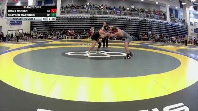 144 lbs Champ. Round 2 - Brayden Marcinko, Taylor vs Trace Hansen, Toledo Central Catholic