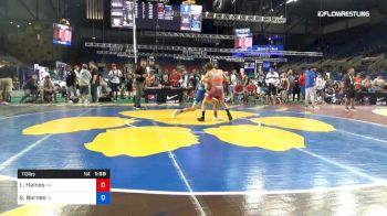 113 lbs Cons 8 #2 - Levi Haines, Pennsylvania vs Stevie Barnes, Iowa