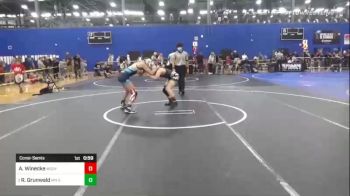 130 lbs Consolation - Alexis Winecke, Midwest Strong vs Rian Grunwald, MN Storm