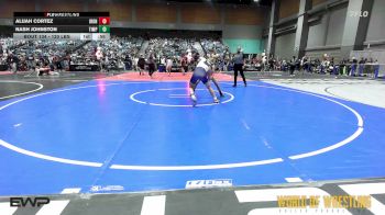 120 lbs Consi Of 8 #2 - Alijah Cortez, Iron Eagle Wrestling Club vs Nash Johnston, Timpanogos Wrestling