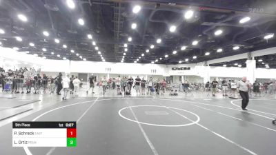 106 lbs 5th Place - Preston Schreck, Eastvale Elite vs Lenix Ortiz, Pounders WC