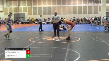 Consolation - Anthony Steinmeyer, Unattached vs Justin Crawford, Notre Dame College