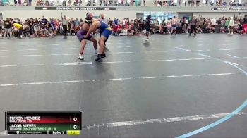 215 lbs Champ. Round 2 - Myron Mendez, Eagle Empire vs Jacob Nieves, Treasure Coast Wrestling Club