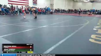 145 lbs Cons. Round 2 - Braydon Ripka, Luverne vs Adam Sandau, New London-Spicer