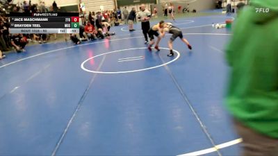 90 lbs Quarterfinal - Brayden Teel, McCook vs Jace Maschmann, 2TG