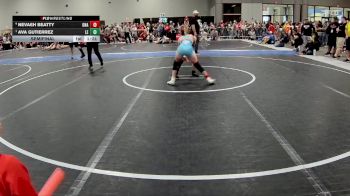 97 lbs Semifinal - Ava Gutierrez, Lawrence Elite vs Nevaeh Beatty, Onaga