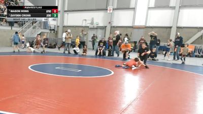 56 lbs Cons. Semis - Zayden Cross, Jungle Cat Wrestling Club vs Mason Hong, All-Phase Wrestling Club
