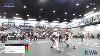 100/105 lbs Rr Rnd 3 - Brentley Lee, Eufaula Ironheads Wrestling Club vs Silas Chapman, Eufaula Ironheads Wrestling Club