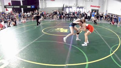 110 lbs Cons. Semis - Iris Wells, Kentucky vs Kennedy Sohne, Maurer Coughlin Wrestling Club