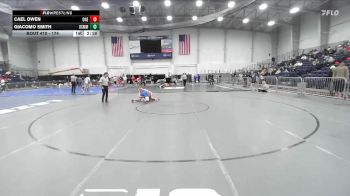 174 lbs Quarterfinal - Cael Owen, Oneonta State vs Giacomo Smith, Merchant Marine