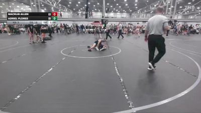 72 lbs Round 8 (10 Team) - Macklin Allen, Kraken Black vs Adriel Flores, Dayton Bandits