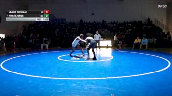 185 lbs 1st Place Match - Leaha Denham, Oak Grove High School vs Nhari Jones, Oxford