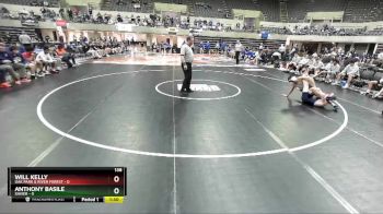 138 lbs Semis & 1st Wrestleback (8 Team) - Will Kelly, Oak Park & River Forest vs Anthony Basile, Xavier