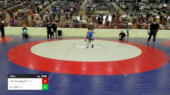 73 lbs Consolation - Matthew Arnsdorff, Georgia vs Caiden Lee, South Forsyth WAR Wrestling Club