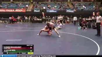 197 lbs Champ. Round 2 - 5 Owen Braungardt, Grand View vs 12 Dylan Reel, Ottawa