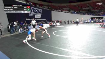 4A Boys 113 lbs Cons. Round 2 - Rigoberto Tapia, Scappoose Boys vs Mike Young, Madras Boys