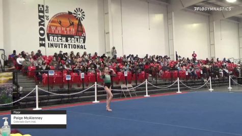 Paige McAlenney - Floor, Colorado Gym Inst. - 2021 Region 3 Women's Championships