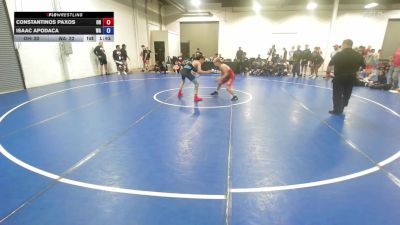 110 lbs Constantinos Paxos, Ohio vs Isaac Apodaca, Washington