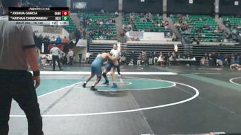 7A 190 lbs Quarterfinal - Joshua Garcia, Oak Mountain vs Nathan Carbonneau, Bob Jones