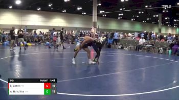 145 lbs Round 4 (6 Team) - Aiden Hutchins, Funky Monkey vs Samuel Gantt, Dynamic Red