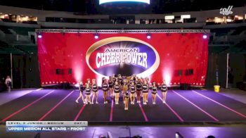 Upper Merion All Stars - Frost [2026 L3 Junior - Medium Day 1] 2026 Cheer Power Trenton Showdown