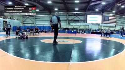 125 lbs 3rd Place Match - Jasmine Tamondong, Douglas vs Baileigh Williams, Centennial