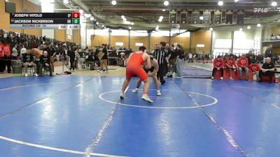 215 lbs Round Of 16 - Joseph Vitolo, East Providence vs Jackson Nickerson, Bishop Hendricken