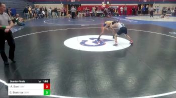 121 lbs Quarterfinal - Antonio Boni, Central Valley vs Giovanni Beatrice, Derry