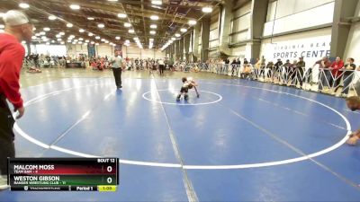 60 lbs Rd# 6- 9:00am Saturday Final Pool - Malcom Moss, Team BAM vs Weston Gibson, Ranger Wrestling Club