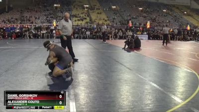 174 lbs Quarters & 1st Wb (16 Team) - Daniil Gorshkov, Embry-Riddle (Ariz.) vs Alexander Couto, Life University