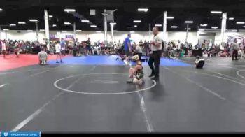 92 lbs Round 7 (8 Team) - Dominic Spennato, U2 Upstate Uprising vs Braiden Harris, Moser`s Mat Club