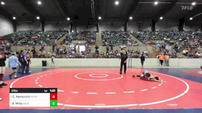 81 lbs Semifinal - Christopher Nemcovic, Morris Fitness Wrestling Club vs Aviyahn Mills, Roundtree Wrestling Academy