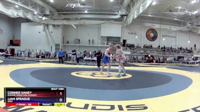 144 lbs Semifinal - Conner Haney, Elevate Wrestling Academy vs Liam Sprague, Ohio