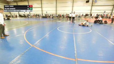 105 lbs Round Of 32 - Teddy Sims, NJ vs Blake Ghersi, GA
