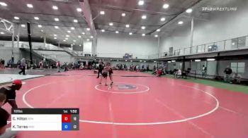 101 lbs Rr Rnd 1 - Caroline Hilton, Wyoming Seminary vs Karina Torres, Misfits Live Wire