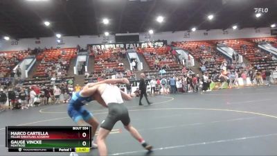 152 lbs Cons. Round 2 - Marco Cartella, Miller Wrestling Academy vs Gauge Vincke, Montrose