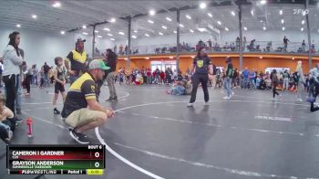 65 lbs Champ. Round 1 - Cameron I Gardner, C2X vs Grayson Anderson, Summerville Takedown