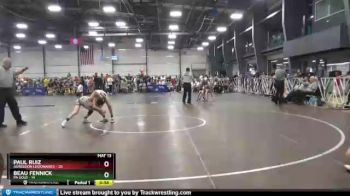 88 lbs Round 3 - Beau Fennick, PA Gold vs Paul Ruiz, Agression Legionaries