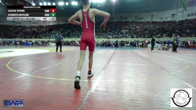 105 lbs Round Of 64 - Ben Armstrong, Collinsville Junior High vs Beau Moore, Gore Public Schools