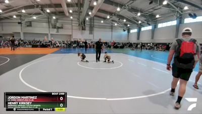 65 lbs Cons. Round 4 - Henry Kirksey, Dripping Springs Youth Sports Association Wrestling Club vs Jordon Martinez, Lil Dons Wrestling Club