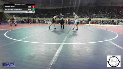 138 lbs Consi Of 16 #1 - Kaden Bier, Perry vs Nicholas Viravong, Norman North
