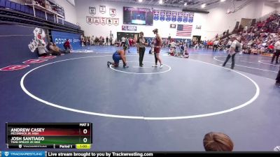 Quarterfinal - Andrew Casey, McCormick Jr. High vs Josh Santiago, Twin Spruce Jr High