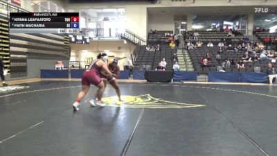207 lbs Champ. Round 1 - Faith Macharia, Schreiner University vs Kitana Leafaatoto, Texas Woman`s University