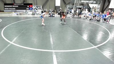 113 lbs Desmond Brown, Georgia vs Bode Walker, South Dakota Blue