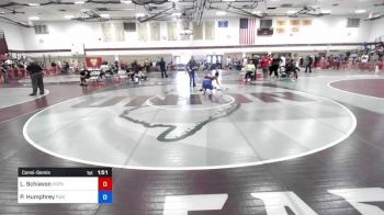 88 lbs Consolation - Luca Schiavon, Hopewell Valley vs Parker Humphrey, Princeton Wrestling Club