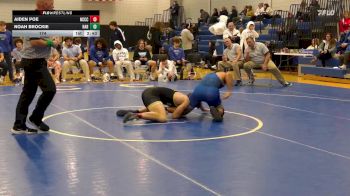 174 lbs Round 3 (8 Team) - Aiden Poe, Niagara CC vs Noah Brockie, Harper